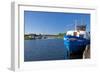 Germany, the Baltic Sea, Western Pomerania, Island RŸgen, Seedorf, Rowing Boat Ferry-Chris Seba-Framed Photographic Print