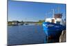 Germany, the Baltic Sea, Western Pomerania, Island RŸgen, Seedorf, Rowing Boat Ferry-Chris Seba-Mounted Photographic Print