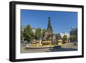 Germany, the Rhine, Baden-WŸrttemberg, Mannheim, City Centre, Paradeplatz-Chris Seba-Framed Photographic Print