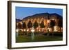 Germany, the Rhine, Baden-WŸrttemberg, Mannheim, City Centre, Rose Garden House, Dusk-Chris Seba-Framed Photographic Print