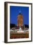 Germany, the Rhine, Baden-WŸrttemberg, Mannheim, City Centre, Water Tower-Chris Seba-Framed Photographic Print