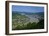 Germany, the Rhine, Boppard, Rhine Loop, Panoramic View-Chris Seba-Framed Photographic Print