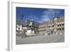 Germany, the Rhine, Dusseldorf, Old Town, Marketplace, City Hall, Jan Wellem Monument-Chris Seba-Framed Photographic Print