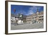 Germany, the Rhine, Dusseldorf, Old Town, Marketplace, City Hall, Jan Wellem Monument-Chris Seba-Framed Photographic Print