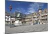 Germany, the Rhine, Dusseldorf, Old Town, Marketplace, City Hall, Jan Wellem Monument-Chris Seba-Mounted Photographic Print