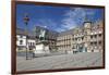 Germany, the Rhine, Dusseldorf, Old Town, Marketplace, City Hall, Jan Wellem Monument-Chris Seba-Framed Photographic Print