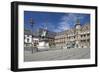 Germany, the Rhine, Dusseldorf, Old Town, Marketplace, City Hall, Jan Wellem Monument-Chris Seba-Framed Photographic Print