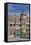 Germany, the Rhine, Dusseldorf, Old Town, Marketplace, City Hall-Chris Seba-Framed Stretched Canvas