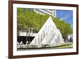 Germany, the Rhine, Dusseldorf, Square of German Unity, Mack Fountain-Chris Seba-Framed Photographic Print