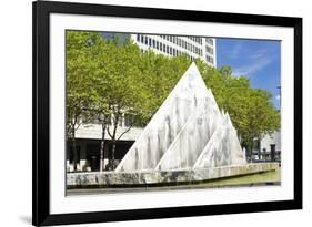 Germany, the Rhine, Dusseldorf, Square of German Unity, Mack Fountain-Chris Seba-Framed Photographic Print