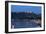 Germany, the Rhine, Koblenz, Ehrenbreitstein Fortress, Moselle Shore, Harbour, Pier, Tourboats-Chris Seba-Framed Photographic Print