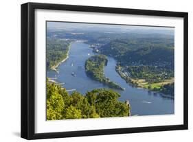 Germany, the Rhine, Siebengebirge, Bonn, Kšnigswinter, Island Nonnenwerth-Chris Seba-Framed Photographic Print