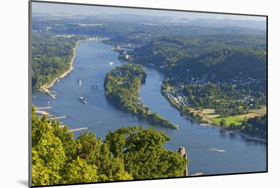 Germany, the Rhine, Siebengebirge, Bonn, Kšnigswinter, Island Nonnenwerth-Chris Seba-Mounted Photographic Print