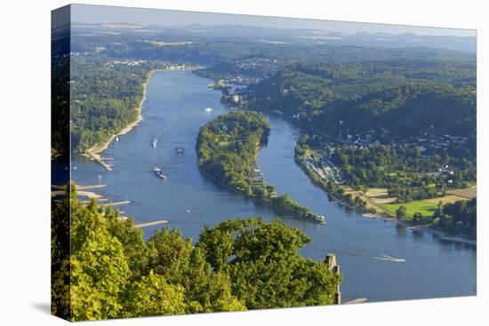 Germany, the Rhine, Siebengebirge, Bonn, Kšnigswinter, Island Nonnenwerth-Chris Seba-Stretched Canvas