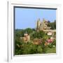 Germany, Thuringia, Eichsfeld (Region), Rimbach (District) and Castle Hanstein-Andreas Vitting-Framed Photographic Print