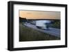 Germany, Thuringia, Highway A9 Close 'Lederhose', Truck and Car in Motion Blur at Sundown-Andreas Vitting-Framed Photographic Print