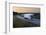 Germany, Thuringia, Highway A9 Close 'Lederhose', Truck and Car in Motion Blur at Sundown-Andreas Vitting-Framed Photographic Print