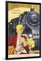 Germany Travel Poster-null-Framed Photographic Print