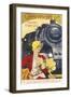 Germany Travel Poster-null-Framed Photographic Print