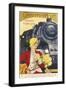 Germany Travel Poster-null-Framed Photographic Print