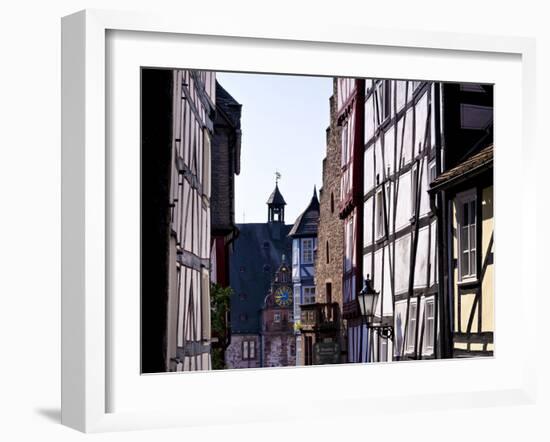 Germany, View from the Market to the Town Hall-K. Schlierbach-Framed Photographic Print