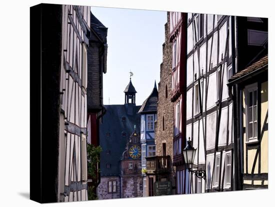 Germany, View from the Market to the Town Hall-K. Schlierbach-Stretched Canvas