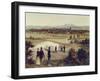 Germany, View of Bayreuth in 1860 by J. Konitzer-null-Framed Giclee Print