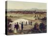 Germany, View of Bayreuth in 1860 by J. Konitzer-null-Stretched Canvas