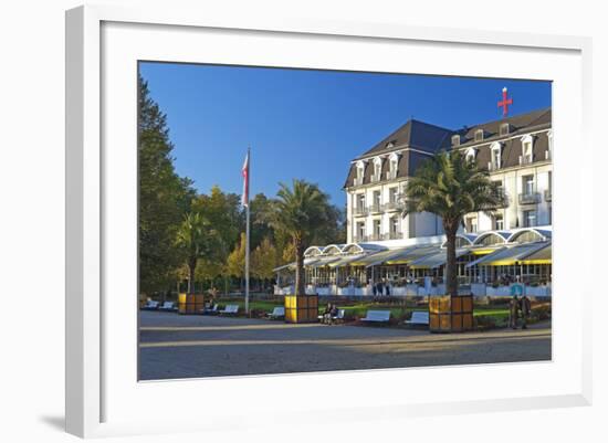 Germany, Weser Hills, Lower Saxony, Bad Pyrmont, Health Resort Park-Chris Seba-Framed Photographic Print