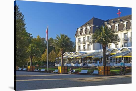 Germany, Weser Hills, Lower Saxony, Bad Pyrmont, Health Resort Park-Chris Seba-Stretched Canvas