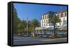 Germany, Weser Hills, Lower Saxony, Bad Pyrmont, Health Resort Park-Chris Seba-Framed Stretched Canvas