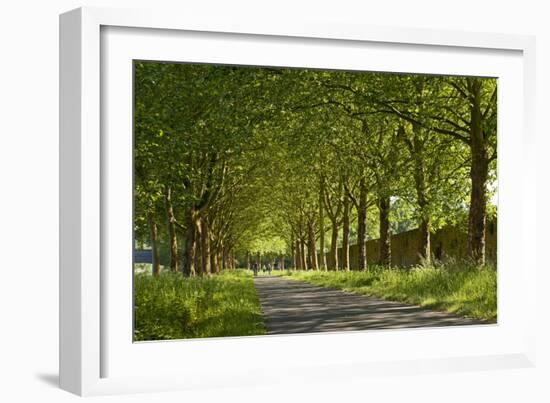 Germany, Weser Hills, North Rhine-Westphalia, Hšxter, Imperial Abbey of Corvey-Chris Seba-Framed Photographic Print