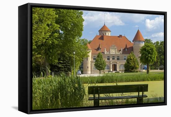 Germany, Western Pomerania, Island Usedom, Castle Stolpe-Chris Seba-Framed Stretched Canvas