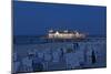 Germany, Western Pomerania, Island Usedom, Seaside Resort Ahlbeck, Pier, Evening-Chris Seba-Mounted Photographic Print