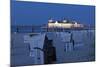 Germany, Western Pomerania, Island Usedom, Seaside Resort Ahlbeck, Pier, Evening-Chris Seba-Mounted Photographic Print