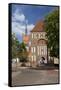Germany, Western Pomerania, Island Usedom, Usedom, City Gate-Chris Seba-Framed Stretched Canvas