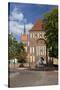Germany, Western Pomerania, Island Usedom, Usedom, City Gate-Chris Seba-Stretched Canvas