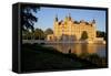 Germany, Western Pomerania, Schwerin Palace, Evening Sun, Fisher-Chris Seba-Framed Stretched Canvas