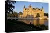 Germany, Western Pomerania, Schwerin Palace, Evening Sun, Fisher-Chris Seba-Stretched Canvas