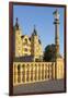 Germany, Western Pomerania, Schwerin Palace, Evening Sun-Chris Seba-Framed Premium Photographic Print