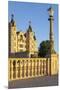 Germany, Western Pomerania, Schwerin Palace, Evening Sun-Chris Seba-Mounted Premium Photographic Print