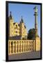 Germany, Western Pomerania, Schwerin Palace, Evening Sun-Chris Seba-Framed Premium Photographic Print