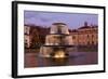 Germany, Wiesbaden, Health Resort House, Well, Dusk-Catharina Lux-Framed Photographic Print