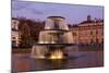 Germany, Wiesbaden, Health Resort House, Well, Dusk-Catharina Lux-Mounted Photographic Print