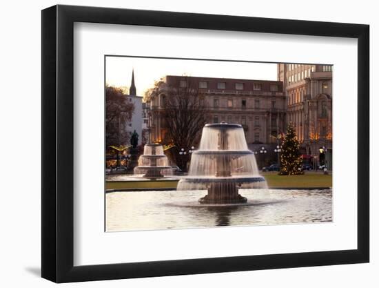 Germany, Wiesbaden, Health Resort House, Well, Wilhelmstrasse-Catharina Lux-Framed Photographic Print