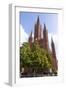 Germany, Wiesbaden, Market Church, Nassau State Cathedral-Catharina Lux-Framed Photographic Print