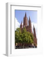 Germany, Wiesbaden, Market Church, Nassau State Cathedral-Catharina Lux-Framed Photographic Print