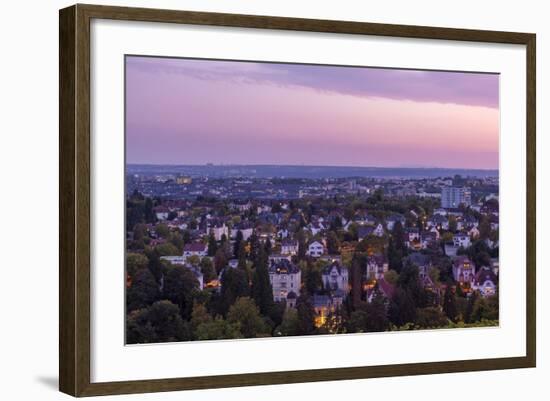 Germany, Wiesbaden, View from the Neroberg-Catharina Lux-Framed Photographic Print