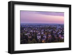 Germany, Wiesbaden, View from the Neroberg-Catharina Lux-Framed Photographic Print