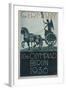 Germany XIth Olympiad Berlin 1936, Poster Depicts a Profile View of the 'Quadriga'-null-Framed Art Print